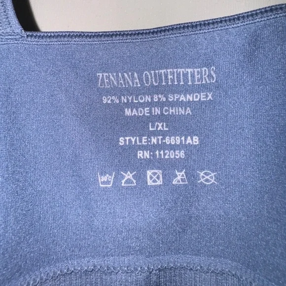 COPY - Zenana Tank Blue Xl NWOT - Picture 4 of 4